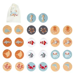 OSTARIA Memory enfant carton Animaux Multicolore Outlet