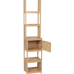TENDANCE Meuble colonne salle de bain (38 x H170 cm) Trinidad Naturel Discount