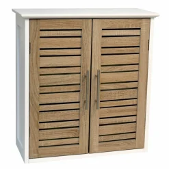 TENDANCE Meuble haut de salle de bain (52 x H55 cm) Stockholm Bois Hot