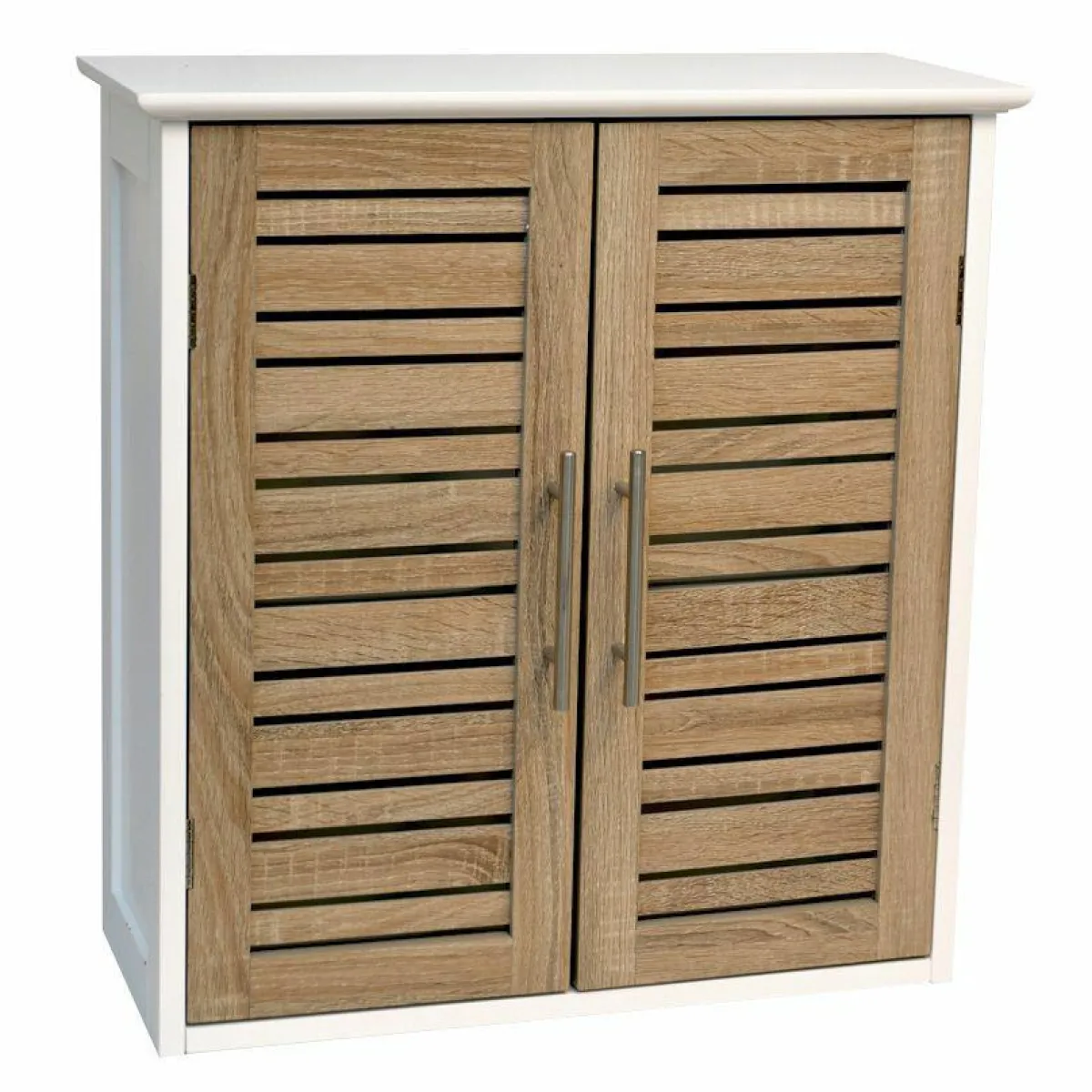 TENDANCE Meuble haut de salle de bain (52 x H55 cm) Stockholm Bois Hot