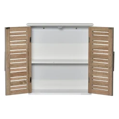 TENDANCE Meuble haut de salle de bain (52 x H55 cm) Stockholm Bois Hot