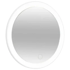 5 Five Simply Smart Miroir grossissant à poser LED (D18,3 cm) Nota Blanc