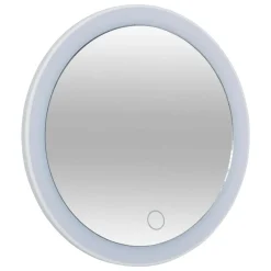5 Five Simply Smart Miroir grossissant à poser LED (D18,3 cm) Nota Blanc