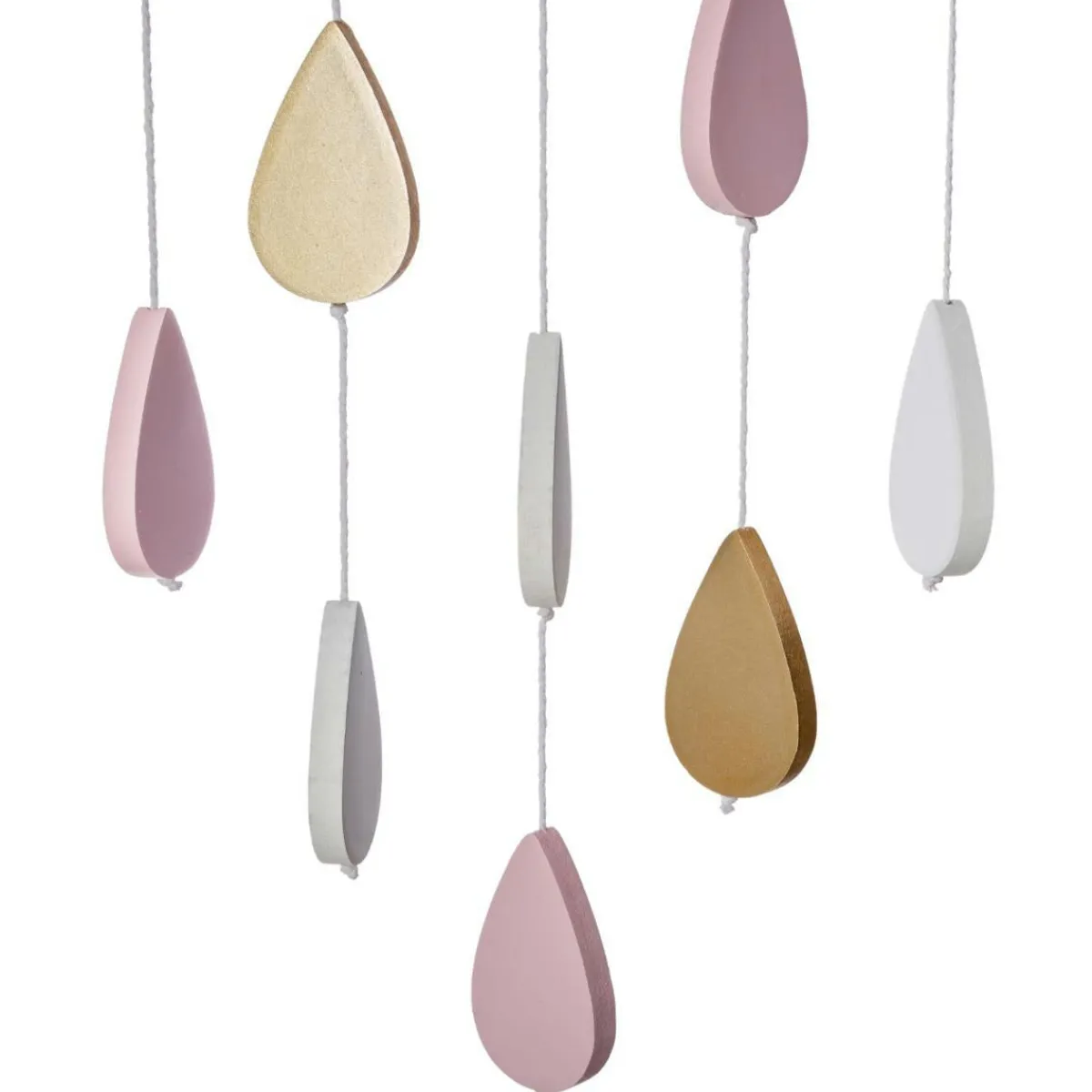 Atmosphera createur d'interieur for kids Mobile bébé bois et coton (H57.5 cm) Nuage Rose Outlet