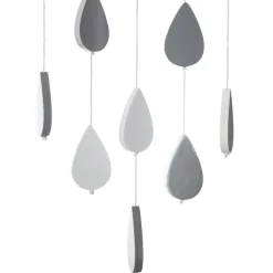 Atmosphera createur d'interieur for kids Mobile bébé bois et coton (H57.5 cm) Nuage Gris New