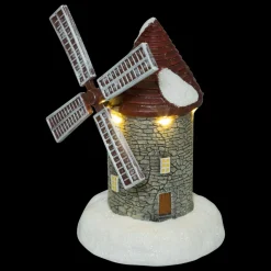 FEERIC LIGHTS Moulin à vent lumineux à piles (H16 cm) Ailes en mouvement Online