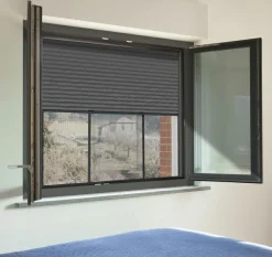 LUANCE Moustiquaire fenêtre à cadre extensible (50/90 x 40 cm) Moustyk Gris Sale