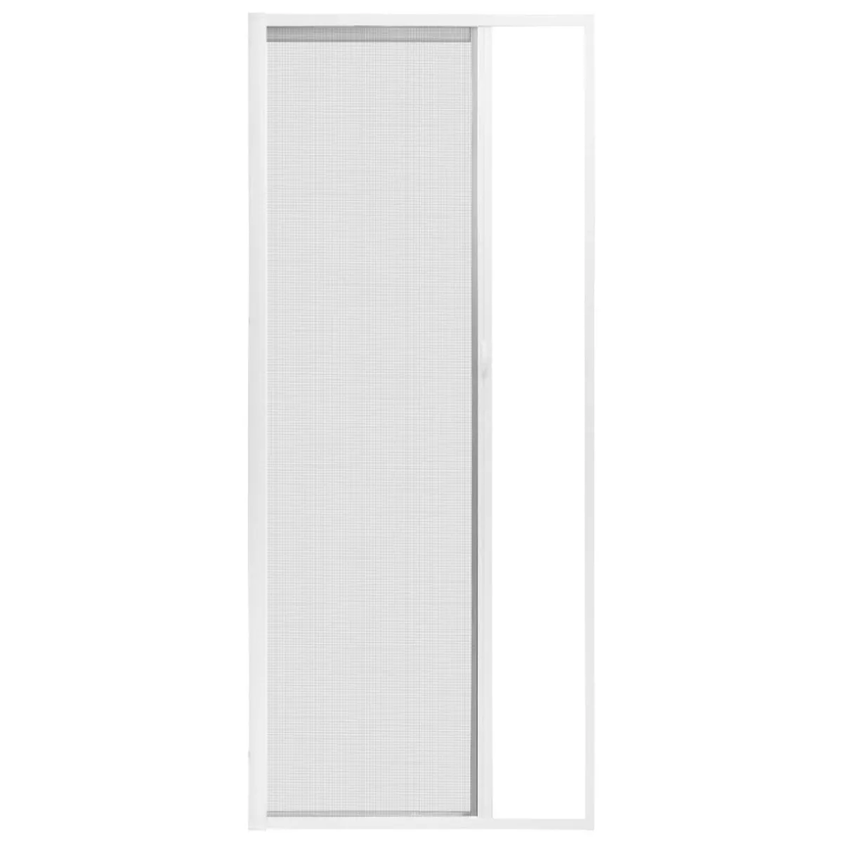 LUANCE Moustiquaire porte fenêtre enroulable latérale (140 x 230 cm) Moustyk Blanc Best