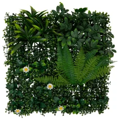 Atmosphera, cru017dateur d'intu017drieur Mur végétal carré (50 x 50 cm) Jungle Vert Discount