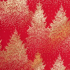Feeric Lights & Christmas Nappe de Noël rectangulaire (140 x 240 cm) Sapin Rouge Hot