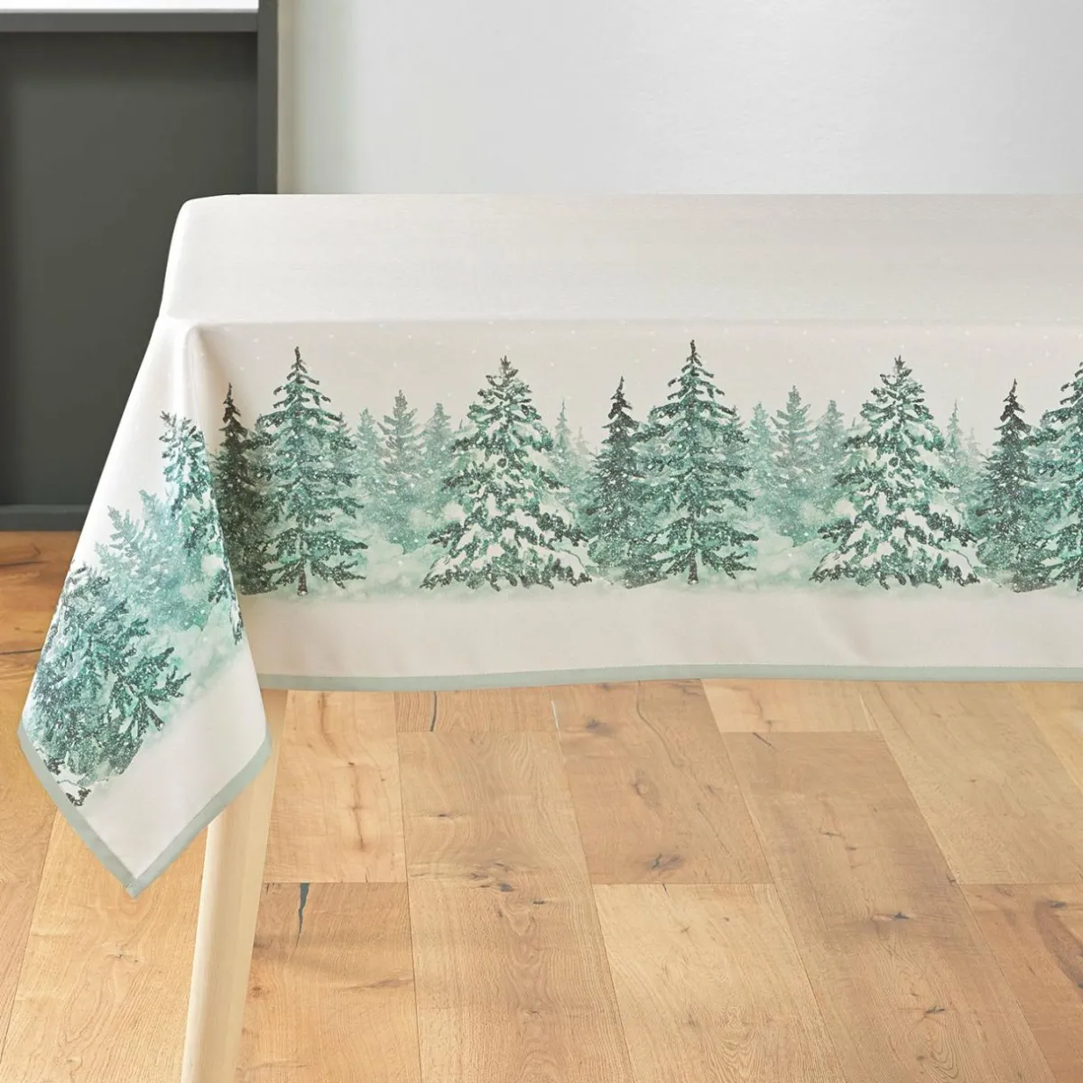 douceur d'intu017drieur Nappe de Noël rectangulaire (150 x 240 cm) Christmas Ecru Online