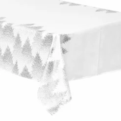 Feeric Lights & Christmas Nappe de Noël rectangulaire (140 x 360 cm) Sapin Argent