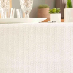 douceur d'intu017drieur Nappe rectangulaire (150 x 250 cm) Stella he Blanc New