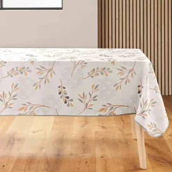 douceur d'intu017drieur Nappe rectangulaire anti tache (150 x 240 cm) Manola Ecru Online