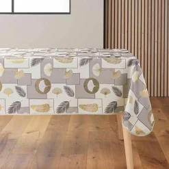 douceur d'intu017drieur Nappe rectangulaire anti tache (145 x 240 cm) Natane Beige Online