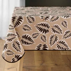DOUCEUR D'INTERIEUR Nappe rectangulaire anti tache (150 x 200 cm) Alma e Noir Discount