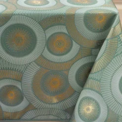 douceur d'intu017drieur Nappe rectangulaire antitache (145 x 240 cm) Eclipse Vert sauge Hot