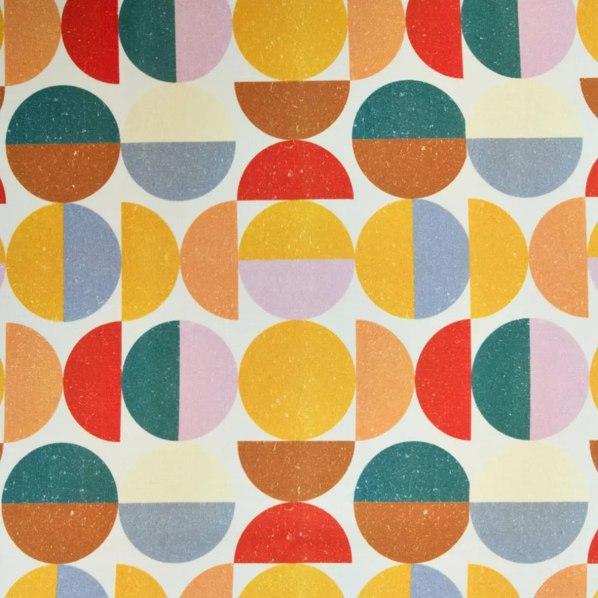 EMINZA Nappe rectangulaire coton enduit (150 x 350 cm) Brooklyn Multicolore Best