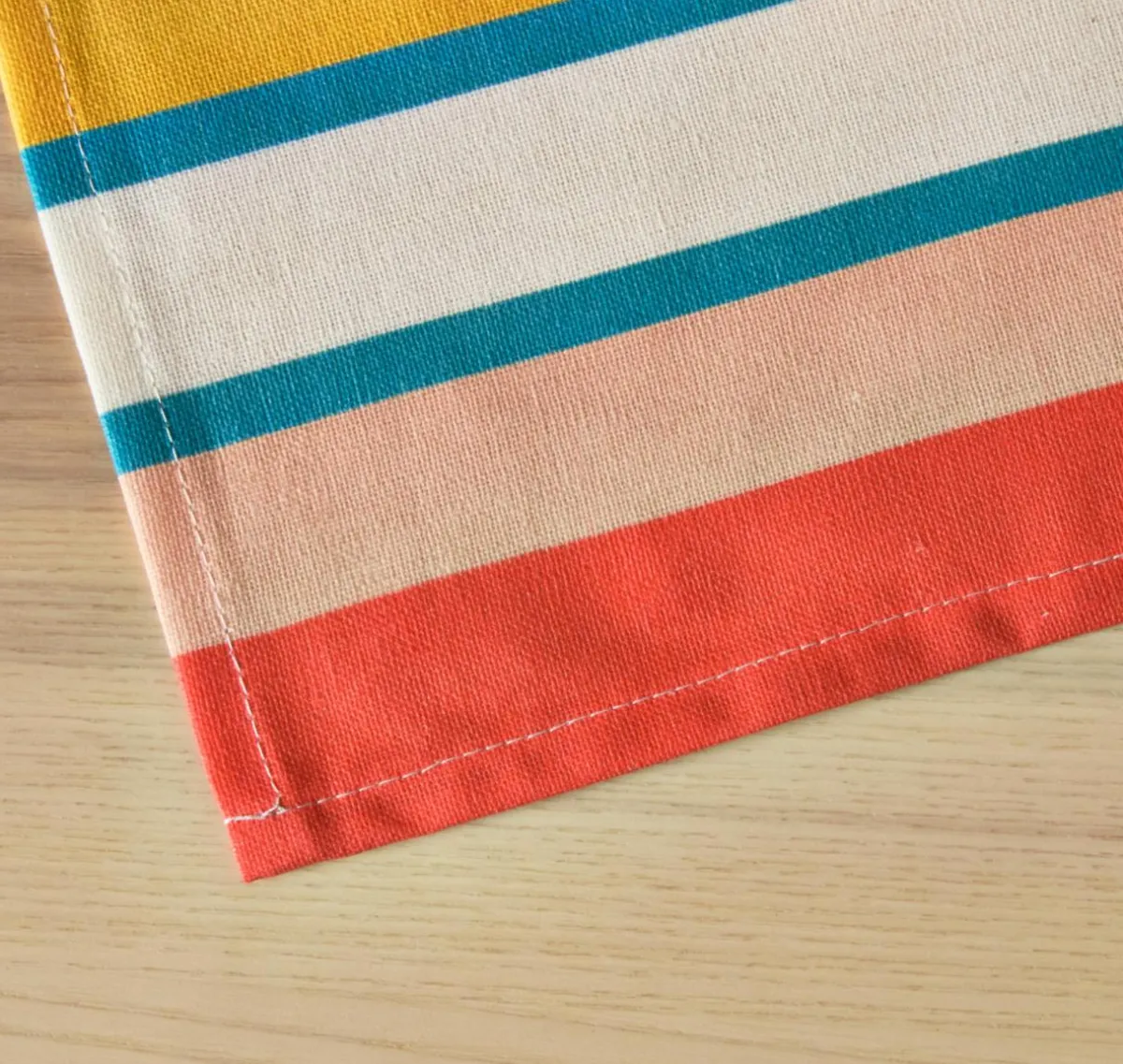 EMINZA Nappe rectangulaire coton enduit (150 x 250 cm) Bonifacio Multicolore Sale