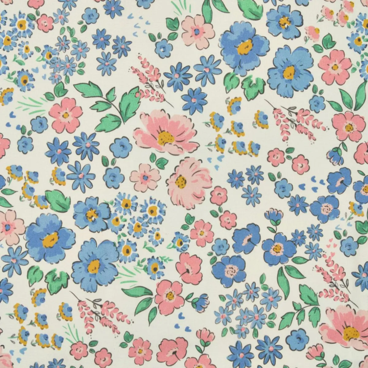 EMINZA Nappe rectangulaire coton enduit (150 x 350 cm) Corolle Multicolore Best