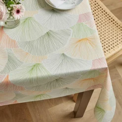 EMINZA Nappe rectangulaire coton enduit (150 x 250 cm) Boston Multicolore Online