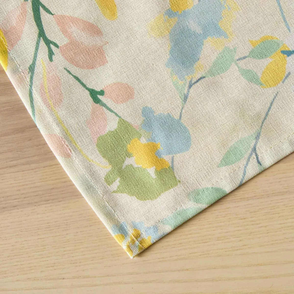EMINZA Nappe rectangulaire coton enduit (150 x 350 cm) Ornella Multicolore Online