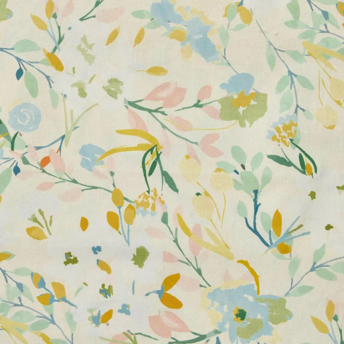 EMINZA Nappe rectangulaire coton enduit (150 x 350 cm) Ornella Multicolore Online