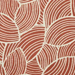 EMINZA Nappe rectangulaire coton enduit (150 x 350 cm) Sarah Terracotta Sale