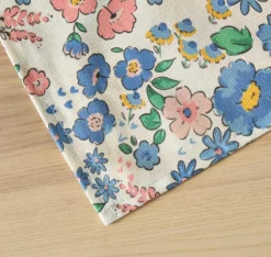 EMINZA Nappe rectangulaire coton enduit (150 x 250 cm) Corolle Multicolore Online