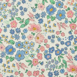 EMINZA Nappe rectangulaire coton enduit (150 x 250 cm) Corolle Multicolore Online