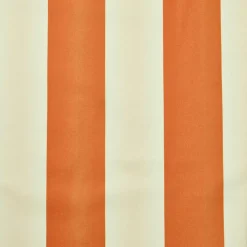 EMINZA Nappe rectangulaire coton enduit (150 x 350 cm) Clementine Orange Online