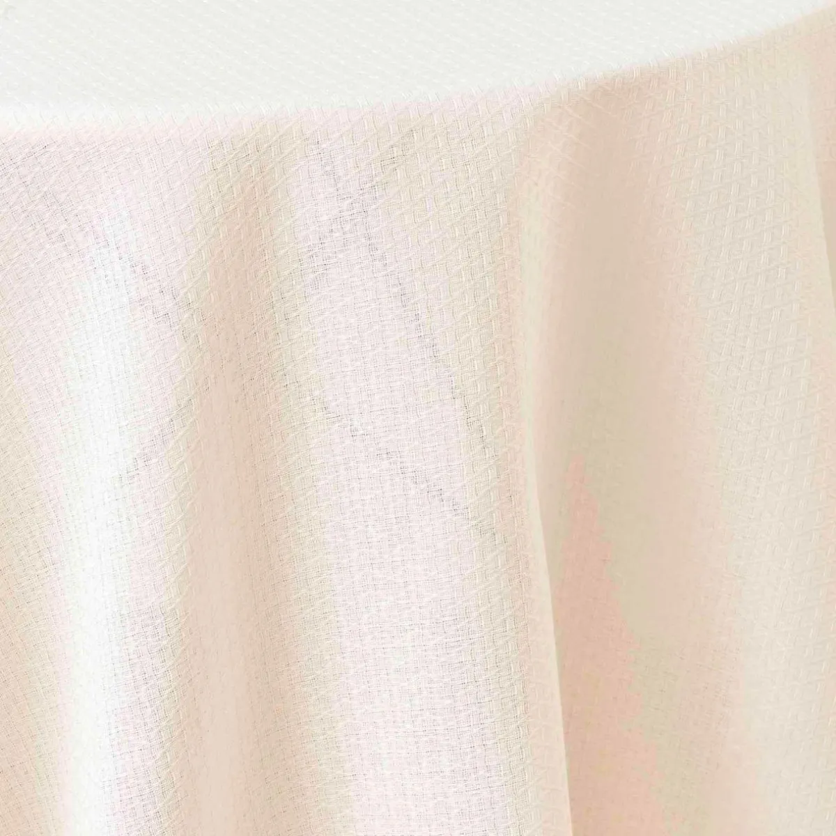 douceur d'intu017drieur Nappe Ronde (180 cm) Stella he Blanc Outlet