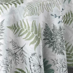 DOUCEUR D'INTERIEUR Nappe ronde (D180 cm) Melisandre e Vert New