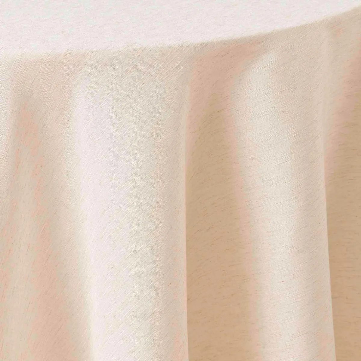 douceur d'intu017drieur Nappe ronde lin (180 cm) Pauline Écru Ecru Sale