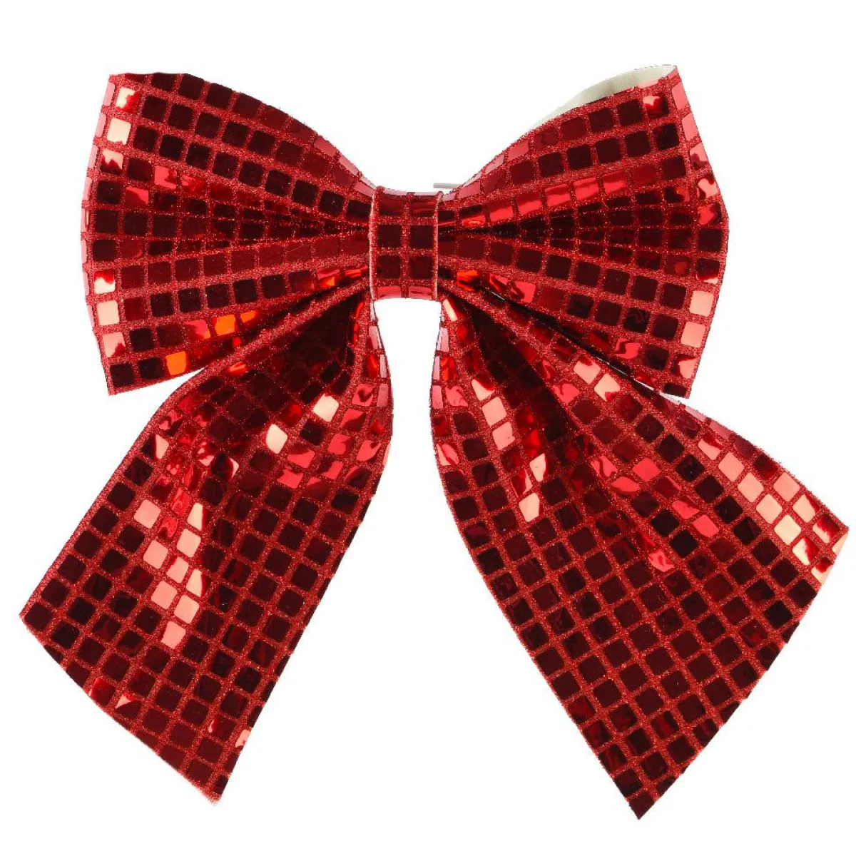 KAEMINGK Noeud de Noël (H24 cm) Disco Rouge Sale