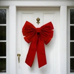 Feeric Lights & Christmas Noeud Géant (H60 cm) Rouge