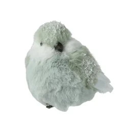 KAEMINGK Oiseau sur clip (H10 cm) Pinson Menthe blanche Vert Outlet