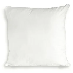 BLEU CALIN Oreiller carré ferme (60 x 60 cm) Alaska Blanc New