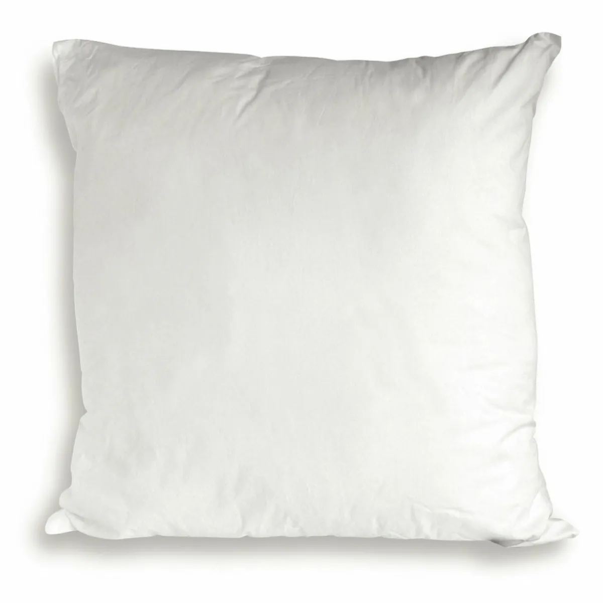 BLEU CALIN Oreiller carré moelleux (60 x 60 cm) Coton bio Blanc Best