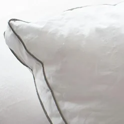 BLEU CALIN Oreiller rectangulaire moelleux (50 x 70 cm) Sensation Duvet Blanc Sale