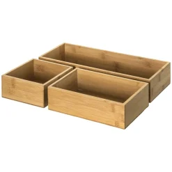 ATMOSPHERA Organisateur de maquillage Tidysmart Bambou Hot