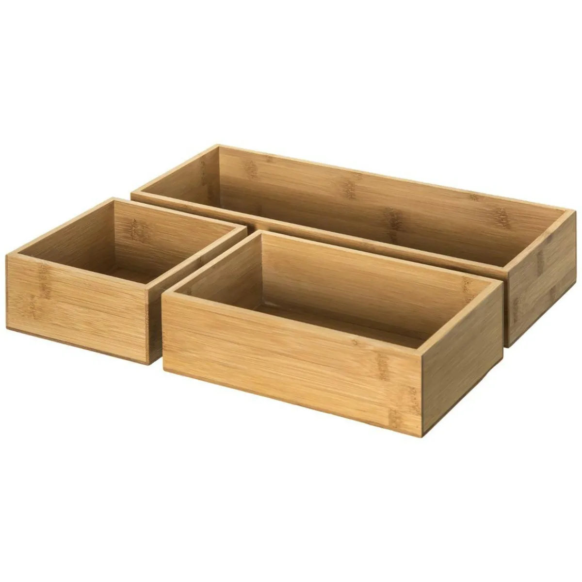 ATMOSPHERA Organisateur de maquillage Tidysmart Bambou Hot