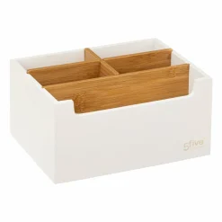 5 Five Simply Smart Organisateur de maquillage 5 compartiments Natureo Blanc Outlet