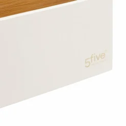 5 Five Simply Smart Organisateur de maquillage 5 compartiments Natureo Blanc Outlet