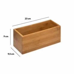 INSTANT D'O Organiseur en bambou (23 x 9 cm) Grand modèle Instant Naturel New