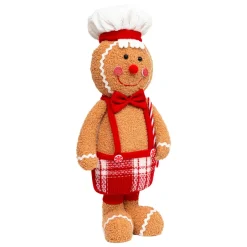 JJA Pain d'épices debout (H49 cm) Petit cuistot Marron clair Sale