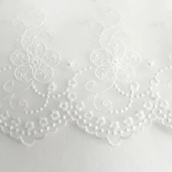 ENJOY HOME Paire de voilages passe-tringle (60 x 120 cm) Massala he Blanc New