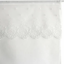 ENJOY HOME Paire de voilages passe-tringle (60 x 120 cm) Massala he Blanc New