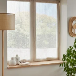 EMINZA Paire de voilages passe-tringle (60 x 120 cm) Arthur Beige Discount