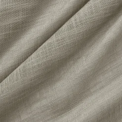 EMINZA Paire de voilages passe-tringle effet lin (60 x 120 cm) Robin Taupe Outlet